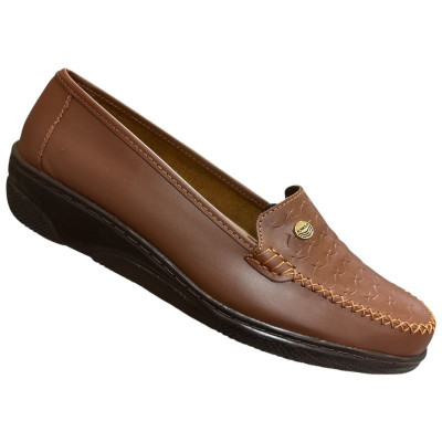 Romulo Casual Cuero Miel Casta&ntilde;o Mujer Talla 36 Ref 2975 